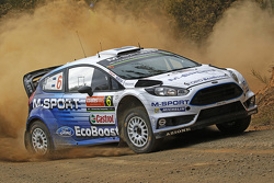 Ott Tanak e Molder Raigo, M-Sport Ford Fiesta WRC