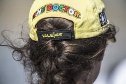 Una aficionada de Valentino Rossi