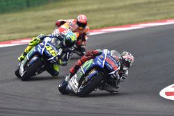 Jorge Lorenzo y Valentino Rossi, Yamaha Factory Racing y Marc Márquez, Repsol Honda Team