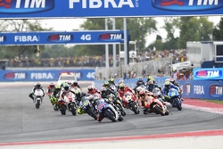 Départ : Jorge Lorenzo, Yamaha Factory Racing mène