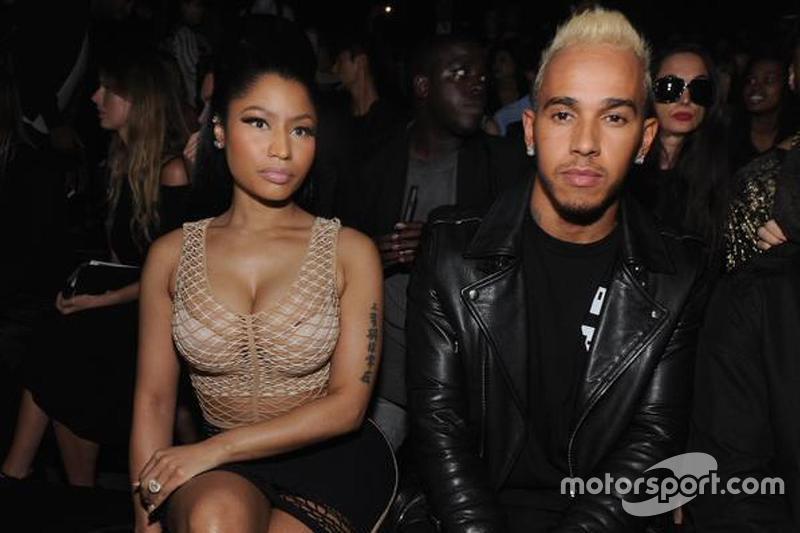 Nicki Minaj e Lewis Hamilton