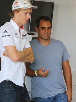 Brendon Hartley, Porsche Team y Juan Pablo Montoya