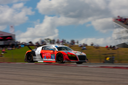 #76 Compass 360 Racing Audi R8 LMS: Ray Mason, Pierre Kleinubing