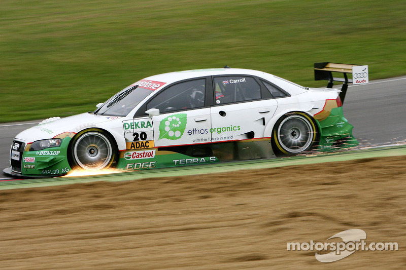DTM, Brands Hatch 2007: Adam Carroll, Futurecom, Audi A4