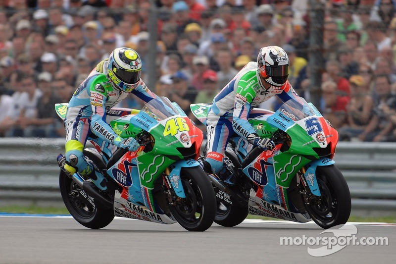 Fiat Yamaha - Valentino Rossi y Colin Edwards (Yamaha) - GP de Holanda 2007