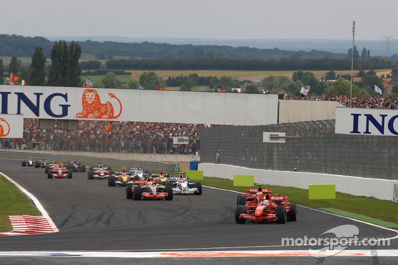 Inicio de la carrera