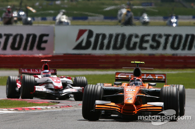 #21: Christijan Albers, Spyker F1 Team, F8-VII