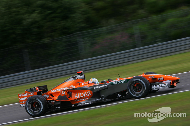 Adrian Sutil, Spyker F1 Team, F8-VII