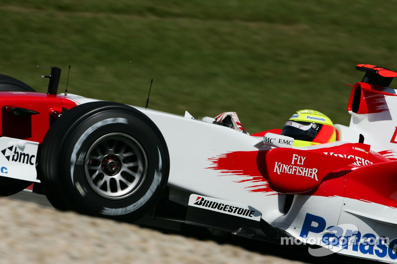 Ральф Шумахер, Toyota Racing, TF107