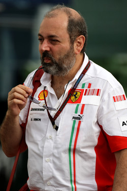 Gilles Simon in 2007, Head of Engine Department at Scuderia Ferrari