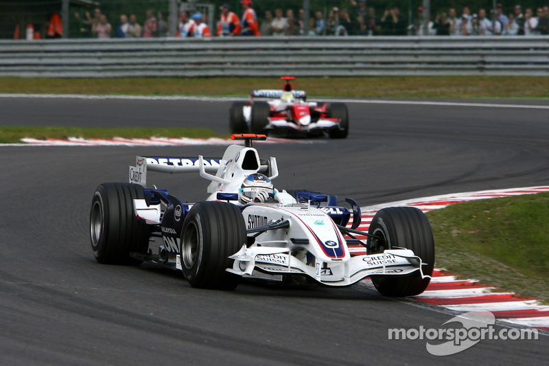 Nick Heidfeld, BMW Sauber F1 Team, Ralf Schumacher, Toyota Racing