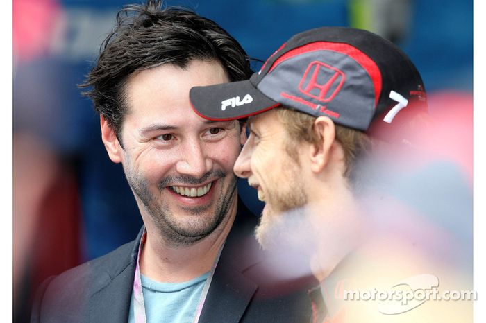 Año 2007 - Honda F1 Team - con Keanu Reaves