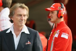 Michael Schumacher et Luca di Montezemolo