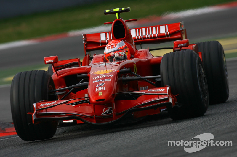 Michael Schumacher, Test Pilotu, Scuderia Ferrari, F2007