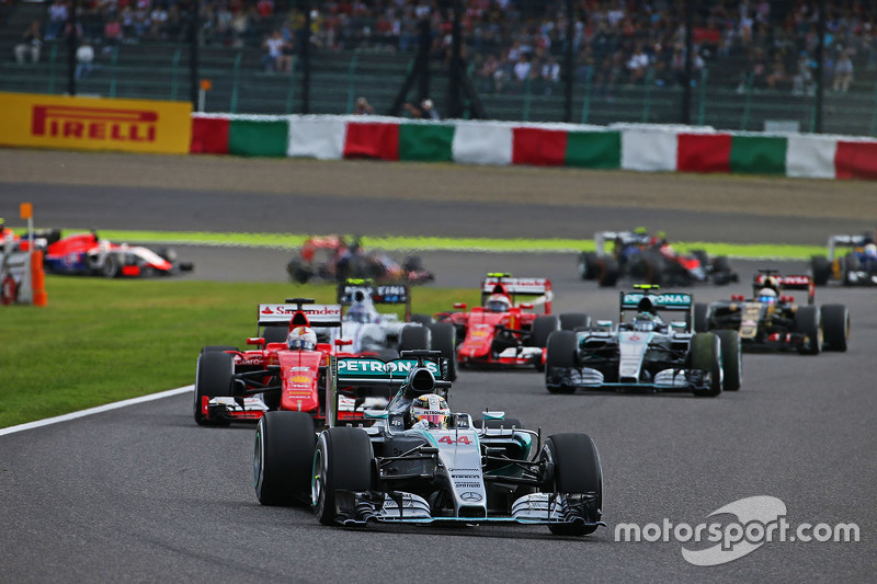 Lewis Hamilton, Mercedes AMG F1 W06 lidera