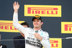 Le deuxième, Nico Rosberg, Mercedes AMG F1 Team