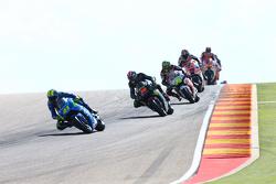 Aleix Espargaró, Team Suzuki MotoGP y Bradley Smith, Tech 3 Yamaha y Cal Crutchlow, Team LCR Honda