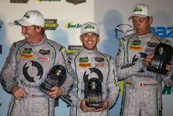 GTD third place finishers #93 Riley Motorsports Dodge Viper SRT: Al Carter, Cameron Lawrence, Marc G