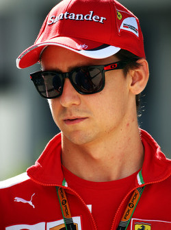 Esteban Gutierrez, Ferrari Test en Reserve rijder