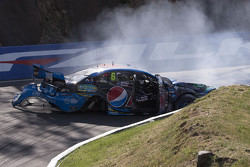 Chaz Mostert, Prodrive Racing Australia Ford crash
