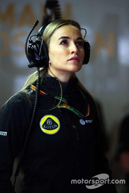 Carmen Jorda, Lotus F1 Team Piloto de desarrollo