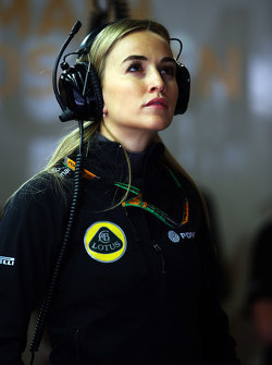 Carmen Jorda, Lotus F1 Team Piloto de desarrollo