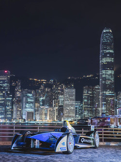 Formel-E-Auto in Hongkong
