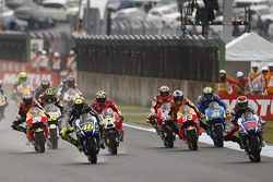 Partenza: Jorge Lorenzo, Yamaha Factory Racing al comando