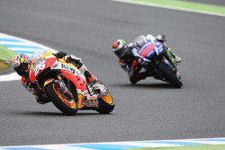 Dani Pedrosa, Repsol Honda Team e Valentino Rossi, Yamaha Factory Racing