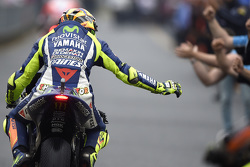Il secondo classificato Valentino Rossi, Yamaha Factory Racingg