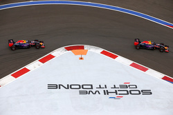 Daniil Kvyat e Daniel Ricciardo, Red Bull Racing