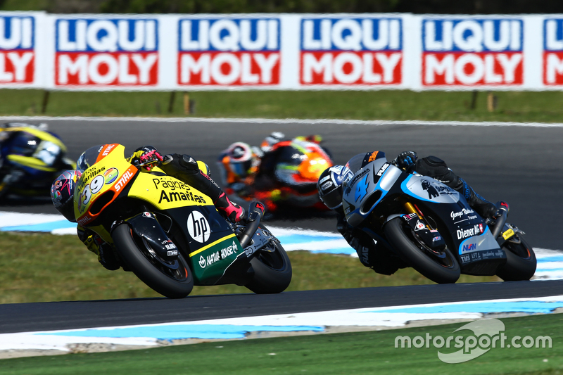 Luis Salom, Paginas Amarillas HP 40 et Randy Krummenacher, JiR Moto2