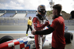 Polezitter Oliver Rowland, Fortec Motorsports