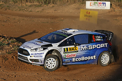 Ott Tanak en Molder Raigo, M-Sport Ford Fiesta WRC