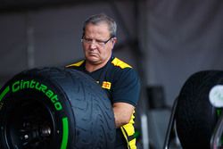 Pirelli tyre engineer