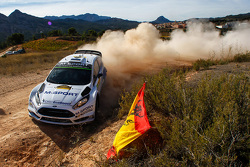 Ott Tanak und Molder Raigo, M-Sport Ford Fiesta WRC