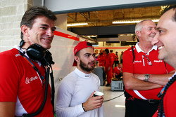 (从左到右): Graeme Lowdon、威尔·史蒂文斯、约翰·布斯、Gianluca Pisanello