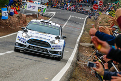 Отт Тянак и Мольдер Райго, M-Sport Ford Fiesta WRC