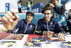 Nicolas Prost, Renault e.Dams, und Sébastien Buemi, Renault e.Dams