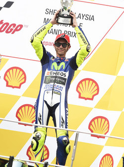 Подиум: третье место Valentino Rossi, Yamaha Factory Racing