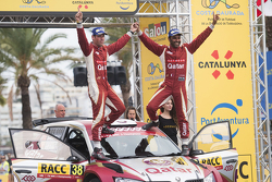 WRC2 冠军 Nasser Al-Attiyah and Matthieu Baumel, 斯柯达 Fabia R5