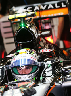 Sergio Pérez, Sahara Force India F1 VJM08