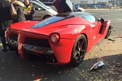 LaFerrari crash in Boedapest