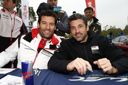 Mark Webber, Porsche Team bersama Patrick Dempsey, Dempsey Proton Racing