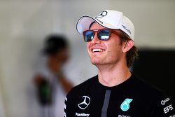 Nico Rosberg, Mercedes AMG F1 op de rijdersparade