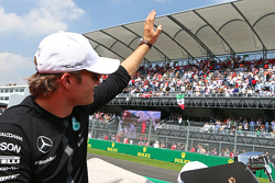 Nico Rosberg, Mercedes AMG F1 en el desfile de pilotos