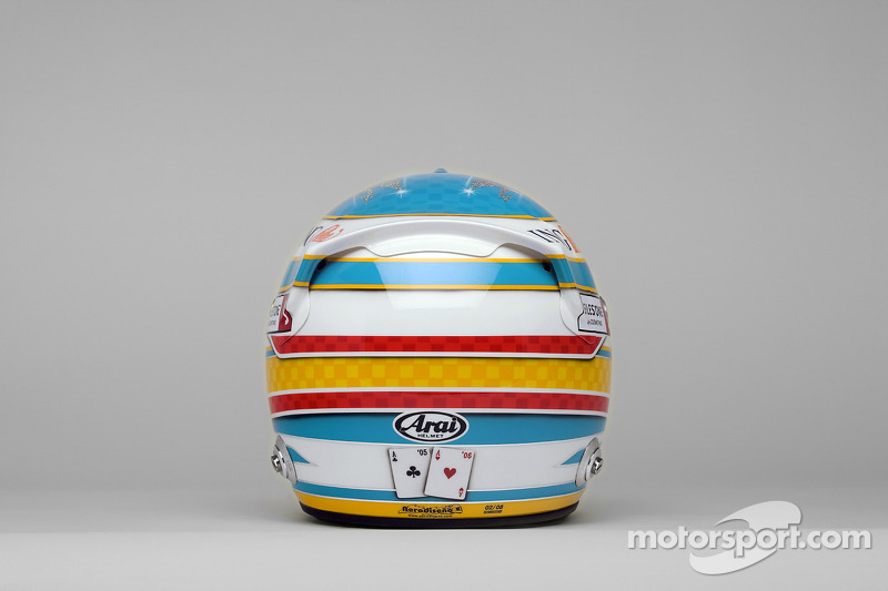 Casco de Fernando Alonso, Renault F1 Team