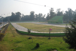 A playground in the Autodromo Hermanos Rodriguez area