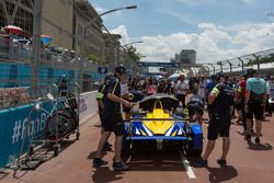 Nicolas Prost, Renault e.Dams en la parrilla de salida