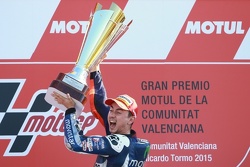 Jorge Lorenzo op het podium